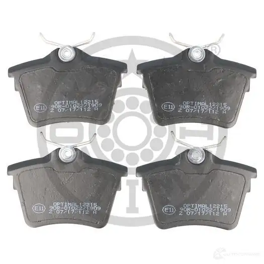 Тормозные колодки дисковые, комплект OPTIMAL BP-12215 2413 5 1424546780 CJXNUAS - Изображение 1