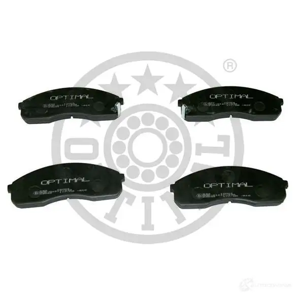 Тормозные колодки дисковые, комплект OPTIMAL 2 3649 1424546649 BP-12024 G5MT150