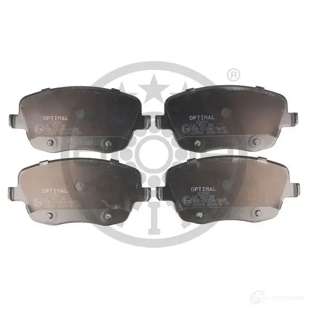 Тормозные колодки дисковые, комплект OPTIMAL 1424546631 BP-10492 31ER9F5 23 581 - Изображение 1