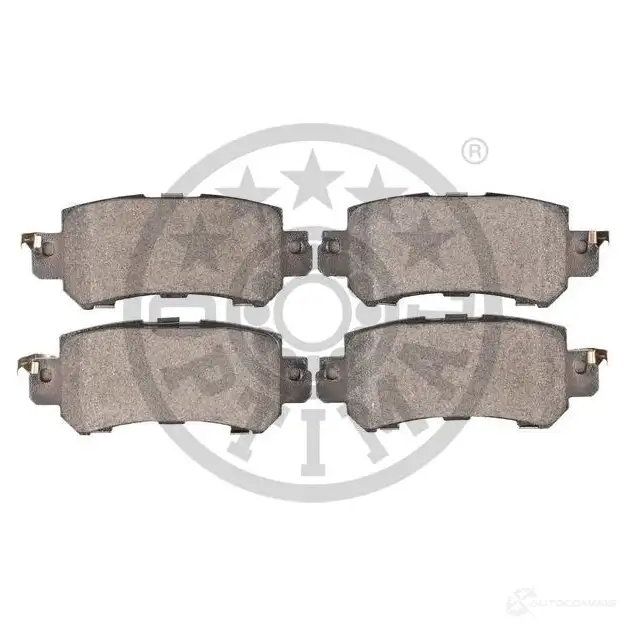 Тормозные колодки дисковые, комплект OPTIMAL BP-12591 4058787129274 1424925456 D D8UT изображение 1