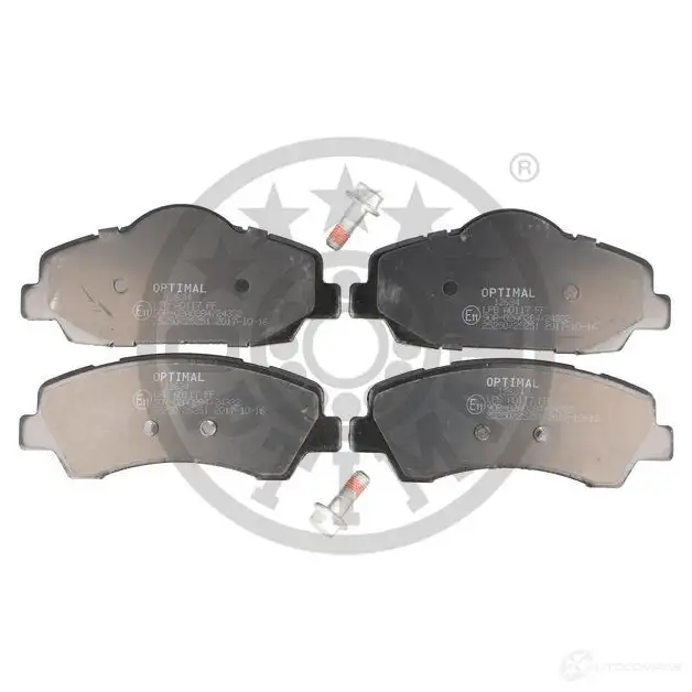 Тормозные колодки дисковые, комплект OPTIMAL 252 50 1424925498 25251 BP-12634 - Изображение 1