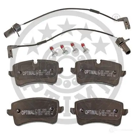 Тормозные колодки дисковые, комплект OPTIMAL 1272149 12458 HO1 J1 4031185339940 - Изображение 1