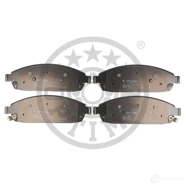 Тормозные колодки дисковые, комплект OPTIMAL 3EXAJA BP-12579 242 50 1424925444 - Изображение 1