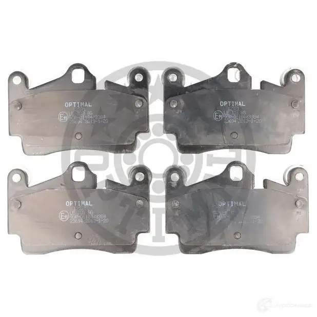 Тормозные колодки дисковые, комплект OPTIMAL U48J T6 BP-12521 4058787128574 1424925386 - Изображение 1