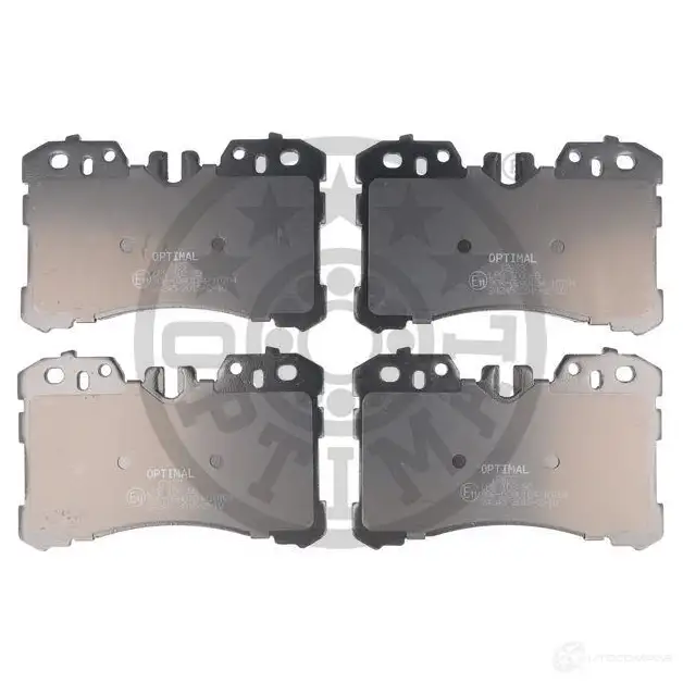 Тормозные колодки дисковые, комплект OPTIMAL BWR90 1Y 1424925290 BP-12423 4058787127607 - Изображение 1