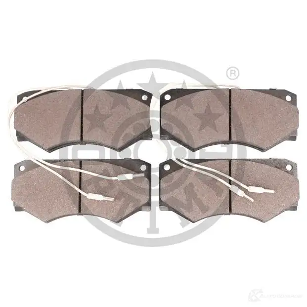 Тормозные колодки дисковые, комплект OPTIMAL Q4QPQDW BP-09523 20 465 1424546263 изображение 1