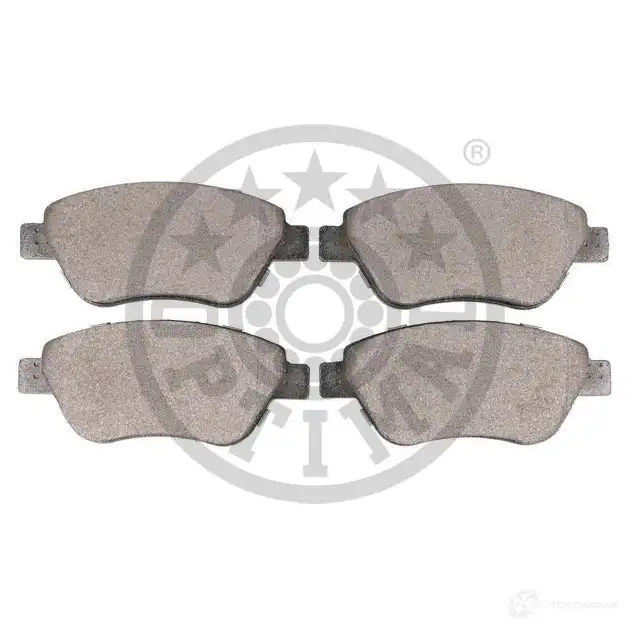 Тормозные колодки дисковые, комплект OPTIMAL BP-12210 A96K8 2 3705 1424546775 изображение 1