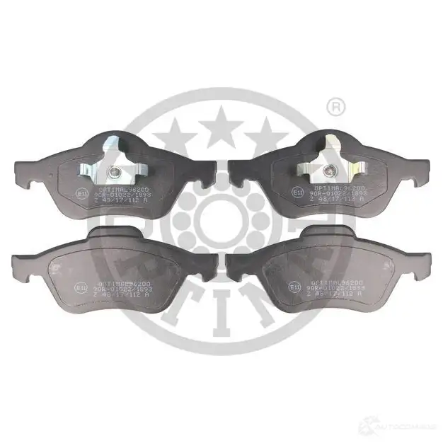 Тормозные колодки дисковые, комплект OPTIMAL BP-96200 23217 23 215 1424925667 - Изображение 1