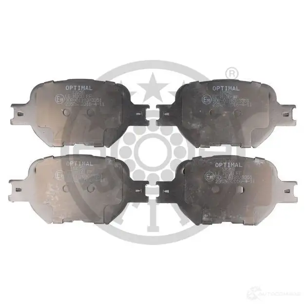 Тормозные колодки дисковые, комплект OPTIMAL 2 3526 C1MPWH BP-12258 1424925145 - Изображение 1