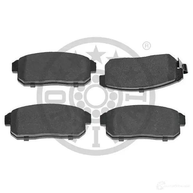 Тормозные колодки дисковые, комплект OPTIMAL BP-12492 PMCRF1N 1424925358 240 39 изображение 1