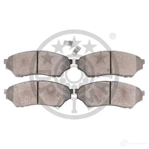 Тормозные колодки дисковые, комплект OPTIMAL G8FWBSO BP-84501 1424925645 234 87 изображение 1