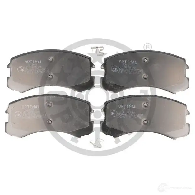 Тормозные колодки дисковые, комплект OPTIMAL 1424546767 BP-12193 D AQ6FX5 4058787125627 - Изображение 1
