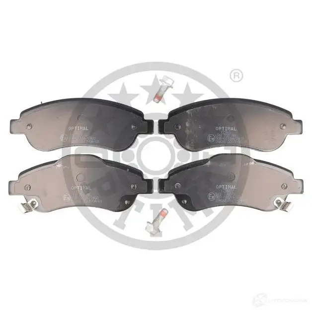 Тормозные колодки дисковые, комплект OPTIMAL 1424925235 BP-12368 2 4638 24639 - Изображение 1