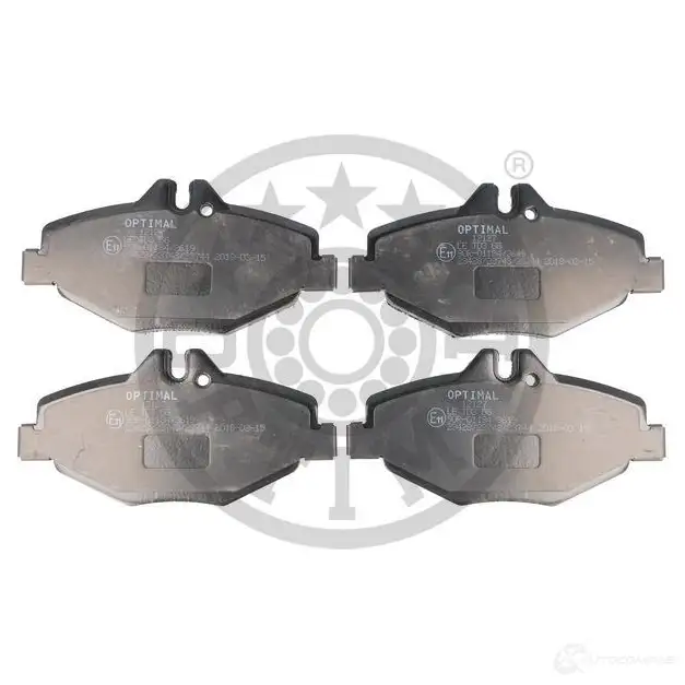 Тормозные колодки дисковые, комплект OPTIMAL BP-12127 2374 3 23744 1424546711 - Изображение 1