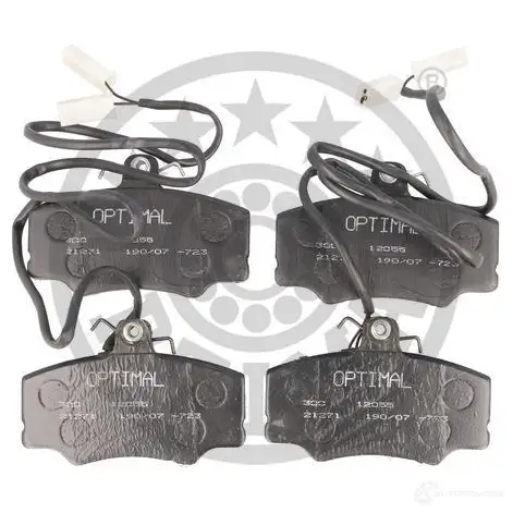 Тормозные колодки дисковые, комплект OPTIMAL CS 9DN 12055 1271768 4031185012102 - Изображение 1