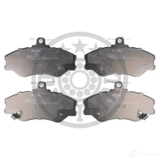 Тормозные колодки дисковые, комплект OPTIMAL BP-09955 23082 23 081 1424546449 - Изображение 1
