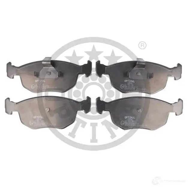 Тормозные колодки дисковые, комплект OPTIMAL 21 358 1424546461 21579 BP-10046 - Изображение 1