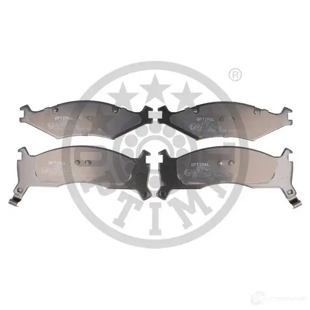 Тормозные колодки дисковые, комплект OPTIMAL V IHSE BP-10086 4058787122800 1424546488 - Изображение 1