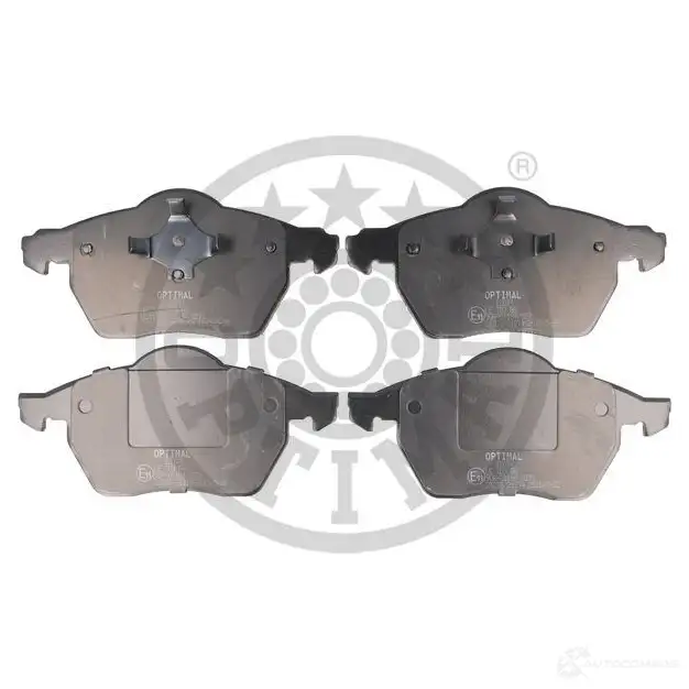 Тормозные колодки дисковые, комплект OPTIMAL BP-12074 21274 21 273 1424546671 - Изображение 1