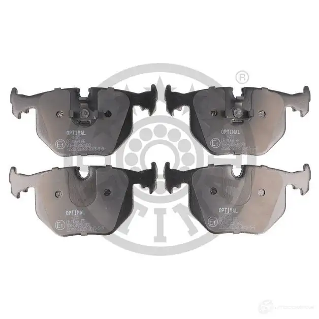 Тормозные колодки дисковые, комплект OPTIMAL 4058787121490 BP-09755 W 1FWGMT 1424546357 - Изображение 1