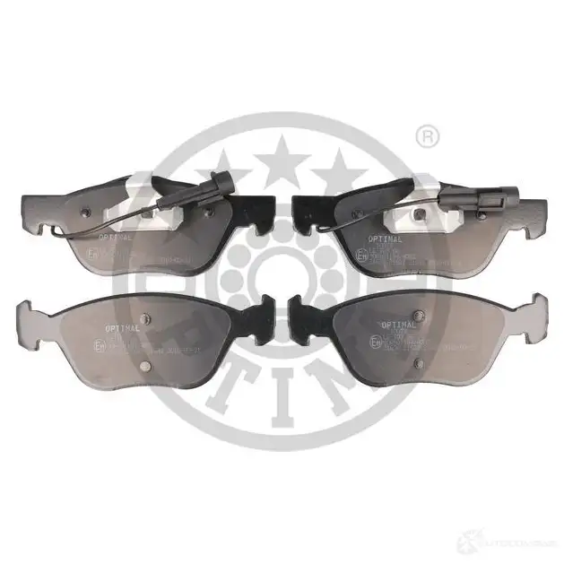 Тормозные колодки дисковые, комплект OPTIMAL BP-10073 21637 1424546479 216 36 - Изображение 1