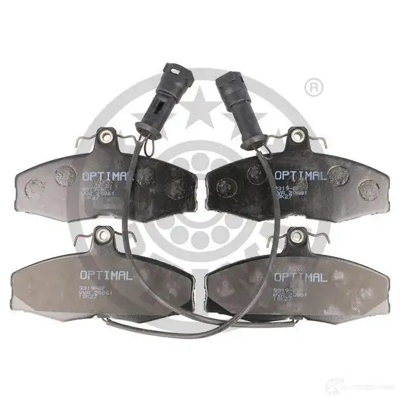 Тормозные колодки дисковые, комплект OPTIMAL 4058787119817 K7M QI 1424546189 BP-09319 изображение 0