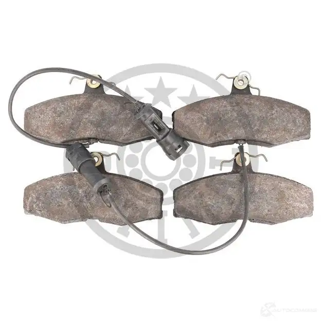 Тормозные колодки дисковые, комплект OPTIMAL 4058787119817 K7M QI 1424546189 BP-09319 изображение 1