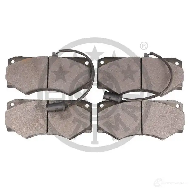 Тормозные колодки дисковые, комплект OPTIMAL 2 0465 BP-09853 29012 1424546410 изображение 1