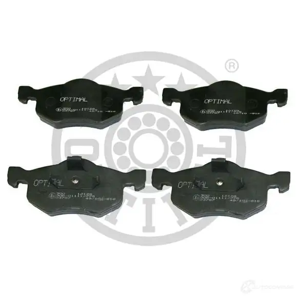 Тормозные колодки дисковые, комплект OPTIMAL 1424546713 23788 2 3787 BP-12129 изображение 0