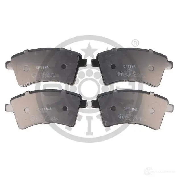 Тормозные колодки дисковые, комплект OPTIMAL BP-12462 246 93 W89ZUEU 1424925328 изображение 0