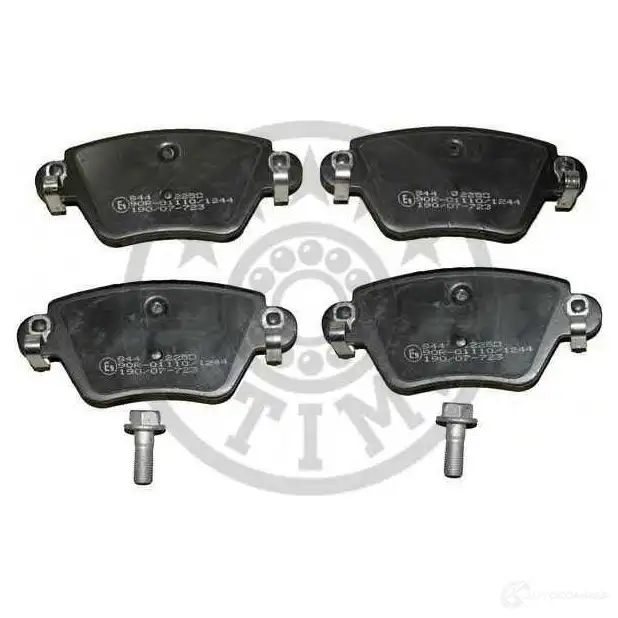 Тормозные колодки, комплект OPTIMAL 1271954 NORG5YK 2 3557 12250 изображение 0