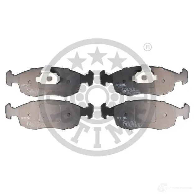Тормозные колодки дисковые, комплект OPTIMAL 1424546609 2 0907 23552 BP-10386 - Изображение 1