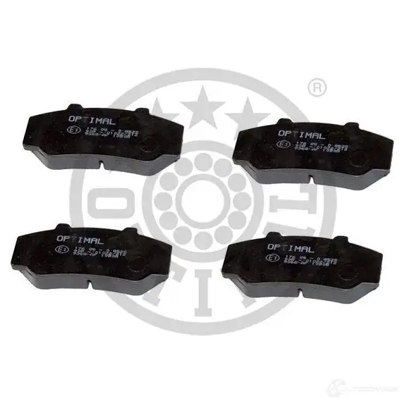 Тормозные колодки дисковые, комплект OPTIMAL BP-09368 1424546209 7747K 2 1233