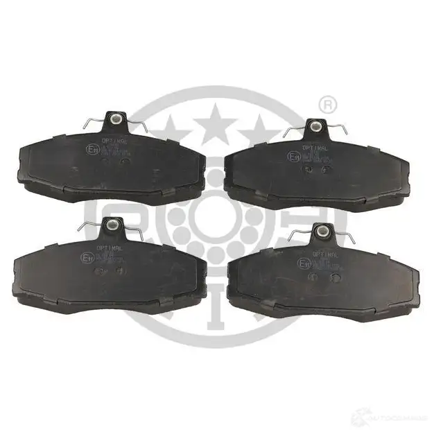 Тормозные колодки дисковые, комплект OPTIMAL BP-10143 HZDI CS 4058787123098 1424546516 - Изображение 1