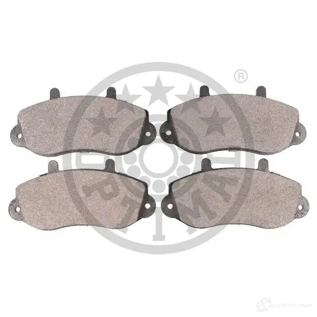 Тормозные колодки дисковые, комплект OPTIMAL 2330 2 1271618 10270 PVQCJ изображение 1