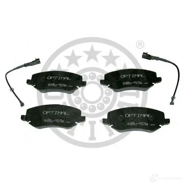 Тормозные колодки, комплект OPTIMAL 12114 2376 1 1271829 L4PXK5S - Изображение 1
