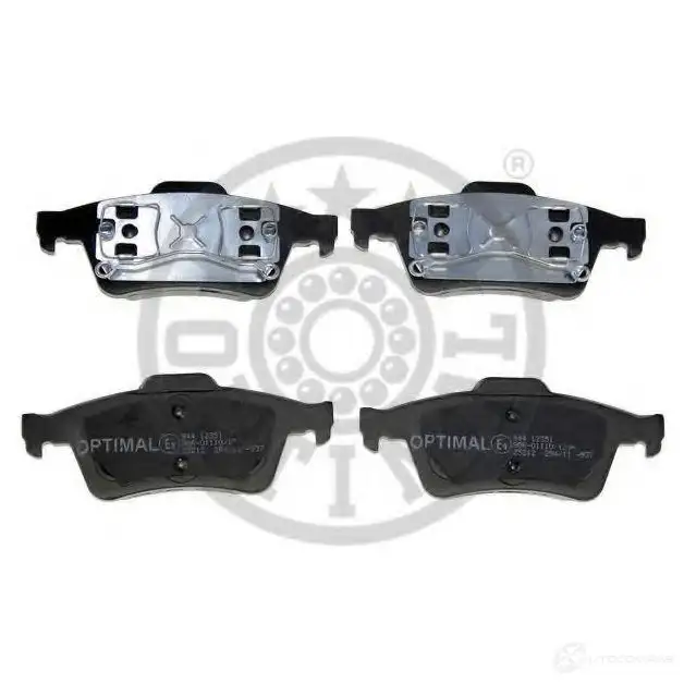 Тормозные колодки, комплект OPTIMAL 4031185275217 YD GHVP 1272043 12351 - Изображение 1