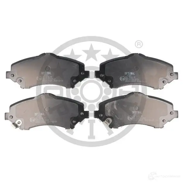 Тормозные колодки дисковые, комплект OPTIMAL 12381 4031185184588 1272072 SRDZC C7 - Изображение 1