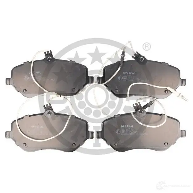 Тормозные колодки дисковые, комплект OPTIMAL 4031185997164 1271928 12224 3 Z9IN - Изображение 1