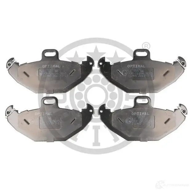 Тормозные колодки дисковые, комплект OPTIMAL 21 965 21966 BP-10293 1424546569 - Изображение 1