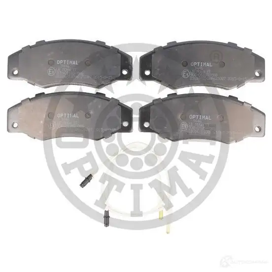 Тормозные колодки дисковые, комплект OPTIMAL BP-09446 1424546234 21086 210 16 - Изображение 1