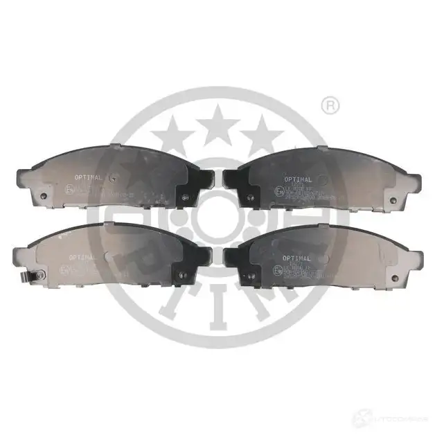 Тормозные колодки дисковые, комплект OPTIMAL BP-12371 245 29 24530 1424925238 - Изображение 1