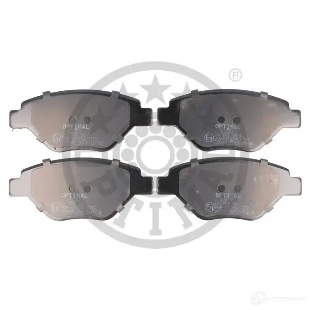 Тормозные колодки дисковые, комплект OPTIMAL 1424546737 BP-12159 0SBCN3S 239 34 - Изображение 1