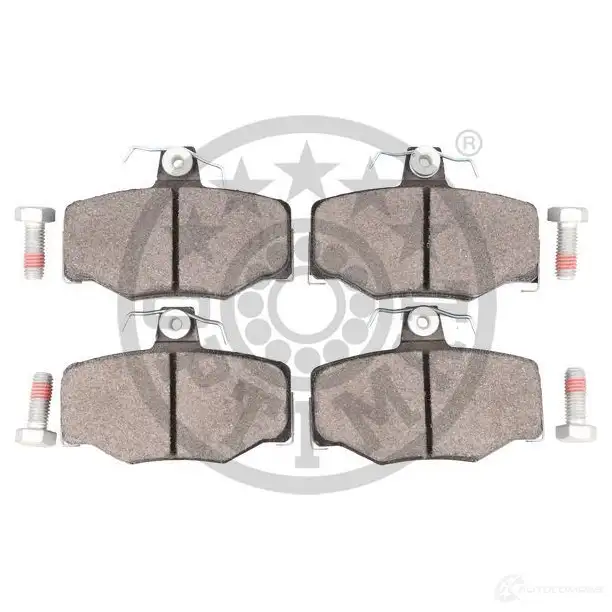 Тормозные колодки дисковые, комплект OPTIMAL 1424546336 BP-09690 21 545 9XJN86 изображение 1