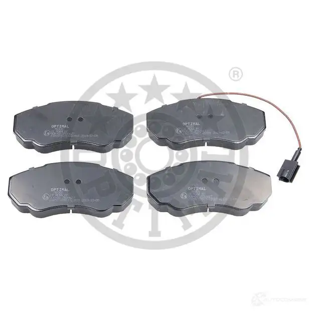 Тормозные колодки дисковые, комплект OPTIMAL 23 917 23918 96001 1274154 изображение 0