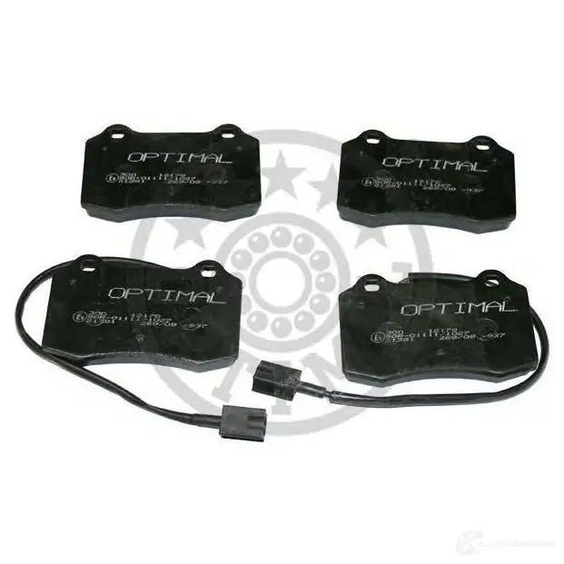 Тормозные колодки, комплект OPTIMAL 1271891 2 1381 23206 12178 - Изображение 1