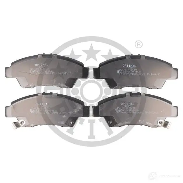 Тормозные колодки дисковые, комплект OPTIMAL LGNH XWW 12405 1272096 4031185329811 - Изображение 1