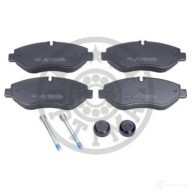 Тормозные колодки дисковые, комплект OPTIMAL NBYYD67 2922 9 BP-12301 1424925172 - Изображение 1
