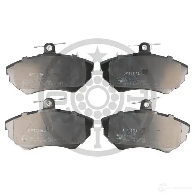 Тормозные колодки дисковые, комплект OPTIMAL 219 45 1424546527 BP-10186 GAAOI - Изображение 1