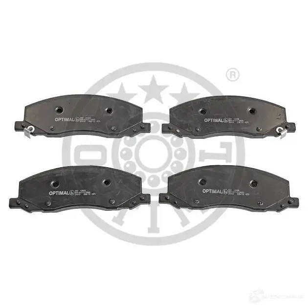 Тормозные колодки дисковые, комплект OPTIMAL 12456 H BYJ1O 1272147 4031185339926 - Изображение 1